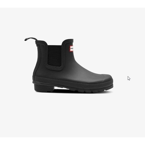헌터 여성 오리지날 첼시 레인부츠 블랙_WFS2078RMA-BLK