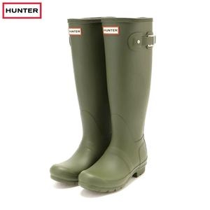 헌터 여성 오리지널 톨 롱 부츠 레인부츠 장화 올리브 WFT1000RMA3