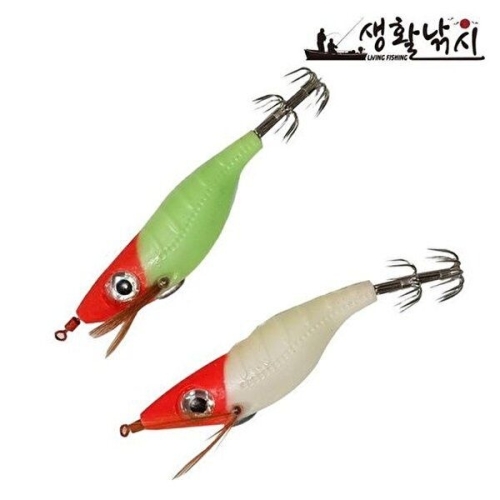 셀러허브  JH2NP57Q_53DF 쭈꾸미채비 왕눈이 에기 1통1개입