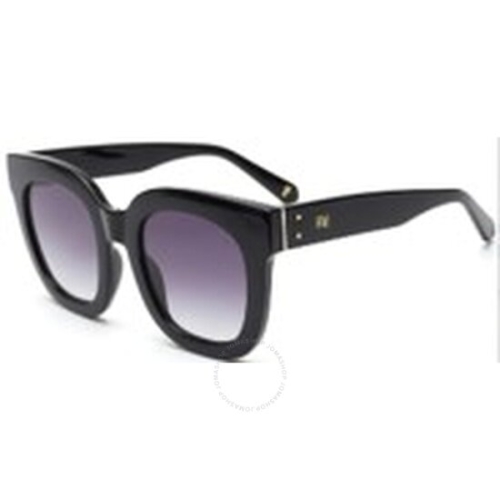 FRYE 프라이 60318FRY 블랙 스모크 스퀘어 여성 선글라스