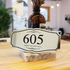 아크릴마트  메탈호실사인 아파트호수 번호판 숫자판 호수판 호실