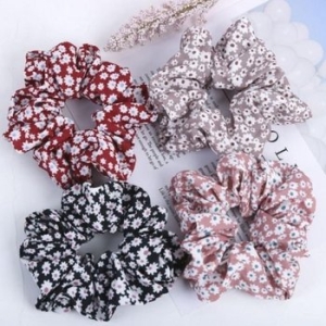 라일락 곱창 데일리 밴드 머리끈 클래식 스크런치 곱 WFI0E4L