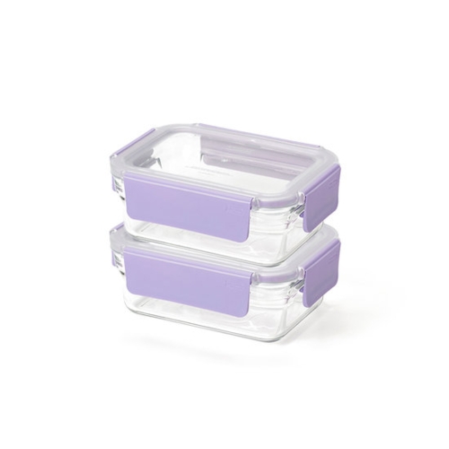 글라스락 퓨어 오븐 베리페리 직사각 700ml