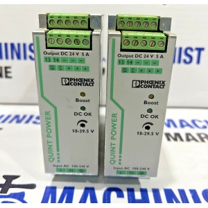 피닉스  CONTACT QUINT-PS/1AC/24DC/5/CO 2320908 Power Supply LOT OF 2 PCS