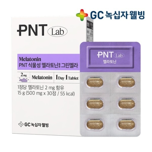 GC녹십자 PNT 식물성 멜라토닌 그린멜라 30정