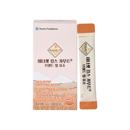 이너셋 킹스 카무트 브랜드 밀 효소 3g 14포