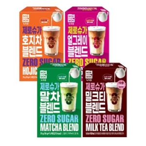 녹차원  제로슈가 블렌드 4종 세트 (말차+얼그레이+밀크티+호지차)