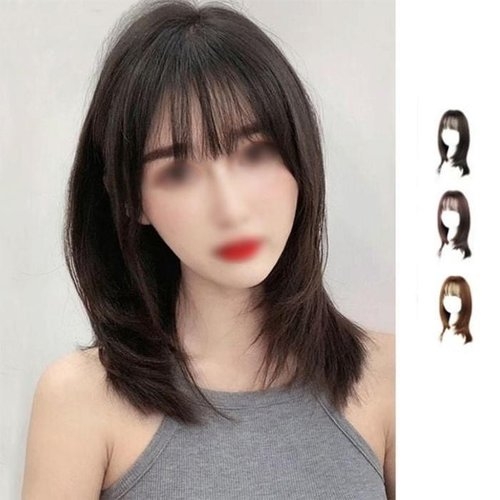 셀러허브 QN9XTV36_56 데일리 인모가발 통가발 여자가발