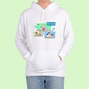 셀러허브 패션 JHQOQ0RQ_4B 후드티 K먹방 세상속 남녀공용 가즈아