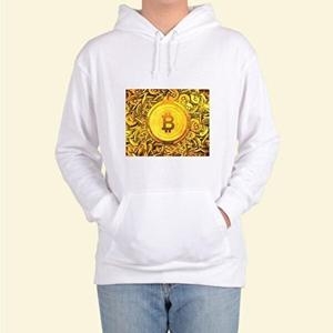 셀러허브 패션 JHQOS56V_4B 후드티 비트코인 가상화폐 프린팅티셔츠 D