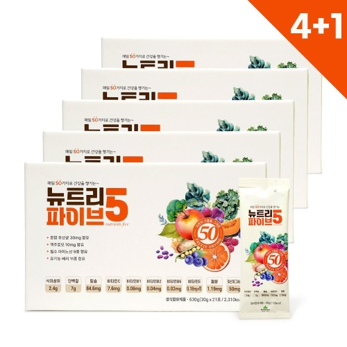 산마을 뉴트리 파이브 30g 21포