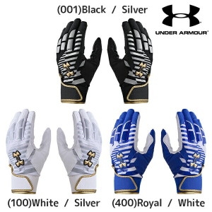 언더아머  야구 남성 UA 클린 업 프로 배팅 장갑 글러브 6001312