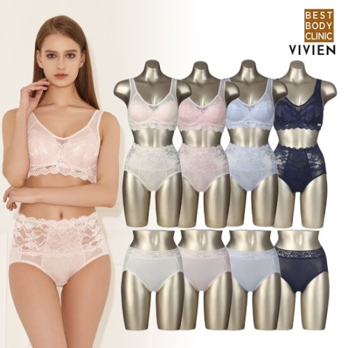 비비안 BBC 런닝형 브라렛 팬티 세트 12종