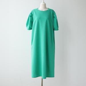 아이우먼 코코면퍼프라운드원피스 WBQ996M505 빅사이즈