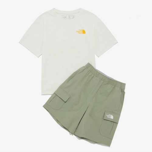 노스페이스키즈 캠프그라운드 EX 크루 세트 (NT7UR32T)