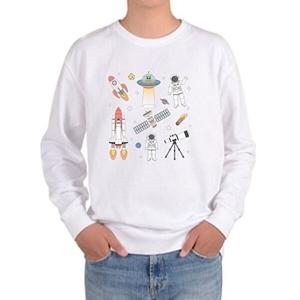 셀러허브 패션 JHP1OT6U_51HD 맨투맨 가족티 우주인 로케트 망원경