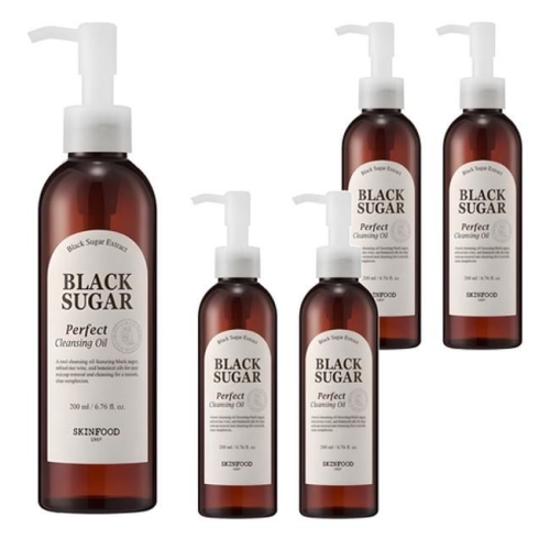 스킨푸드 NEW 블랙슈가 퍼펙트 클렌징 오일 200ml
