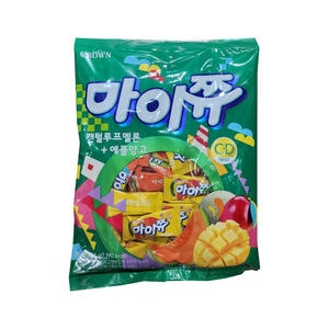 크라운제과  마이쮸 캔털루프 멜론+애플망고 284g