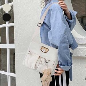 셀러허브 패션 JHM5R1T4_51IL 크로스백 캔버스 숄더백 데이트룩