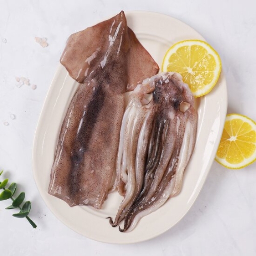 강영수산  자연산 손질오징어 통오징어 2미 400g