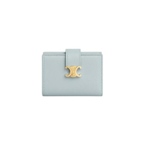 셀린느 파인 월렛 빅투아르 서플 카프스킨 아이스 블루 10M963GHH-07IC