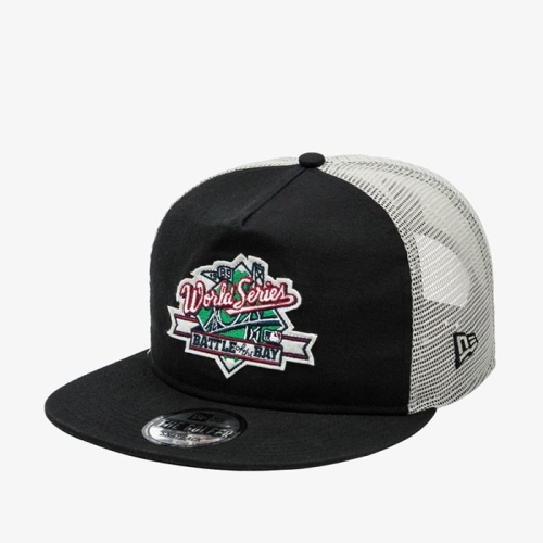 뉴에라 MLB 오클랜드 애슬레틱스 월드 시리즈 패치 골퍼 스냅백_14561781