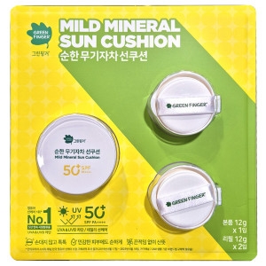 그린핑거 순한 무기자차 선쿠션 12g