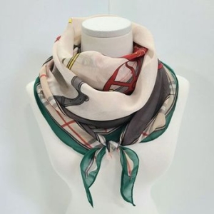 애슬릿 마차 벨트 가을 체크 마름모 스카프 머플러 33442992