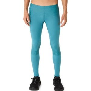 아식스 모션 머슬 서포트 러닝 타이츠 2011D008-403 아틀란티스 블루/L