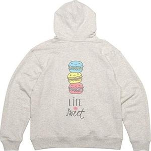 셀러허브 패션 JHQSYG1Y_51HD 뒷면 마카롱 디저트 카페 그림 프린팅