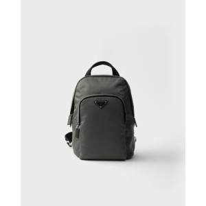 프라다 리나일론 및 사피아노 가죽 백팩_2VZ116 2DMG F0414 V OOO