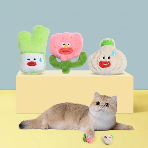 딩동펫 캐릭터 캣닢 소프트 인형 3종 세트
