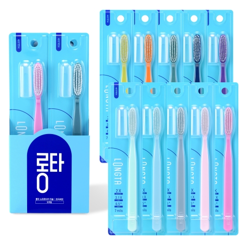 애경 2080 롱타 칫솔