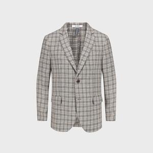 올젠 헤리티지 프리미엄 린넨 글랜체크 캐주얼 재킷_ ZOF2KG1342