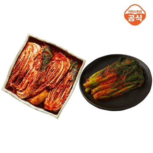 키친스토리  빅마마 이혜정의 맛있는 포기김치 5kg + 갓김치 3kg