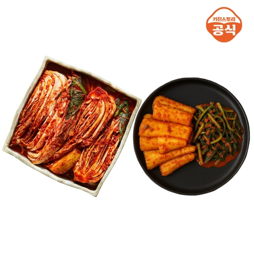 키친스토리 빅마마 이혜정의 맛있는 포기김치 5kg + 총각김치 3kg