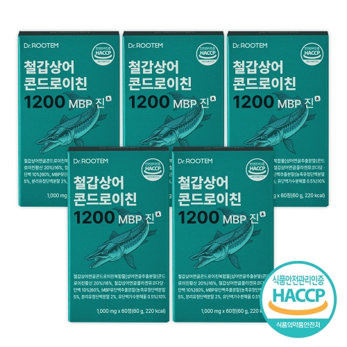 닥터루템 철갑상어 콘드로이친 1200 MBP 진 60정