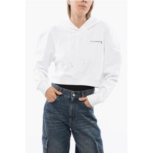 존리치몬드 존 리치몬드 후드 티셔츠 UWP24005FEBLACK OFF WHITE Black