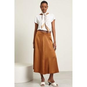 막스마라 아울렛 인트렌드 엘라스틱 허리 밴드 스커트 치마 시가렛 1EURO 889516