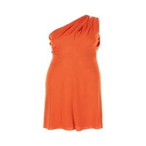 베르사체 원피스 10197771A12497 1RC10 PAPAYA