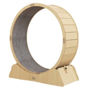 딩동펫 익사이트 우드 캣휠 L