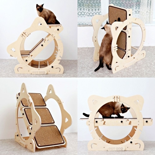 펫502 4in1 묘하다 미니 캣타워