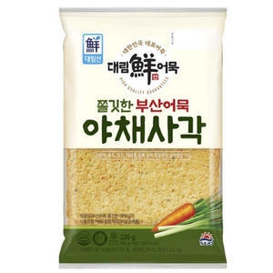 사조대림 대림선 부산어묵 야채사각 220g