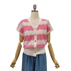 포커스 물결 가디건 FM5E3KC3263