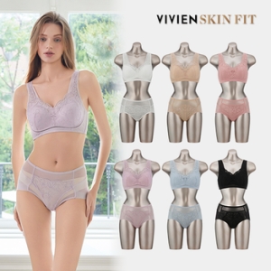 비비안 스킨핏 에어 실루엣 에디션 브라팬티세트