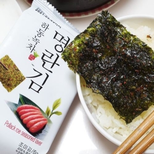 자연향기  하동녹차 명란김 세트(하동녹차 명란김 6gx72봉, 명란자반 70gx5봉)