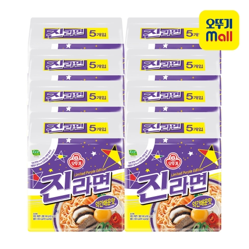 오뚜기  진라면 약간매운맛 120g