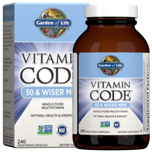 가든오브라이프 비타민코드 50세 이상 남성용 멀티비타민 120캡슐