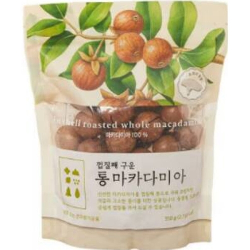 껍질째 구운 통 마카다미아 350g