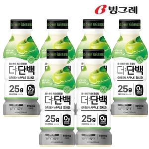 빙그레 더단백 워터 프로틴 청사과 400ml